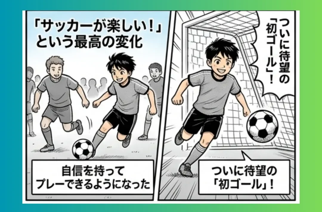 レッスン後の変化